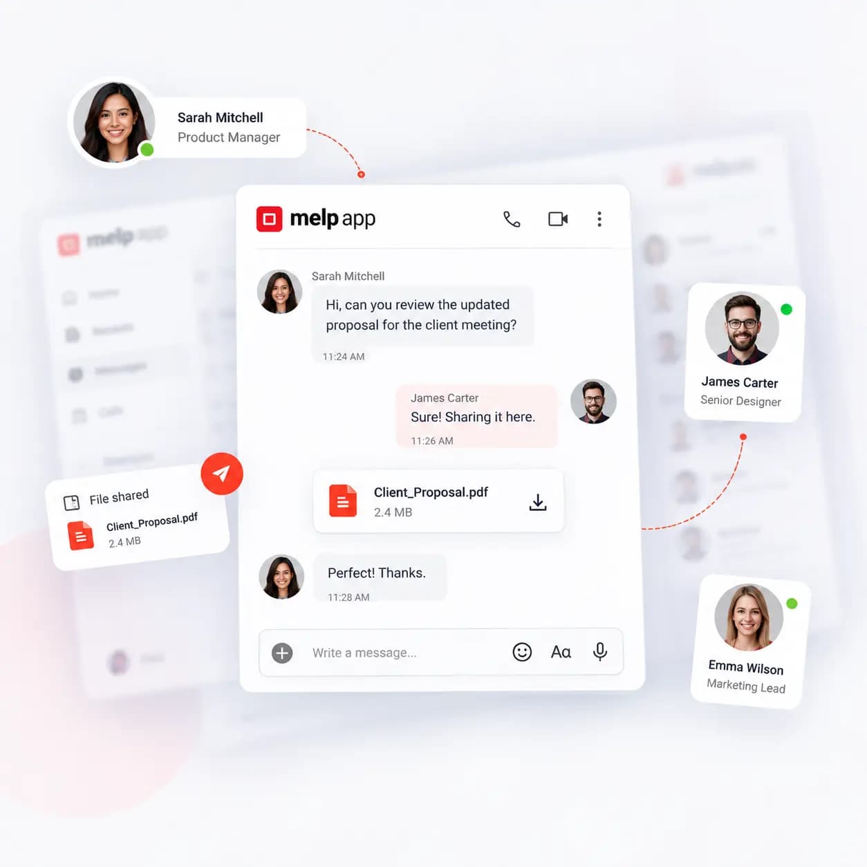 Keep team communication organized