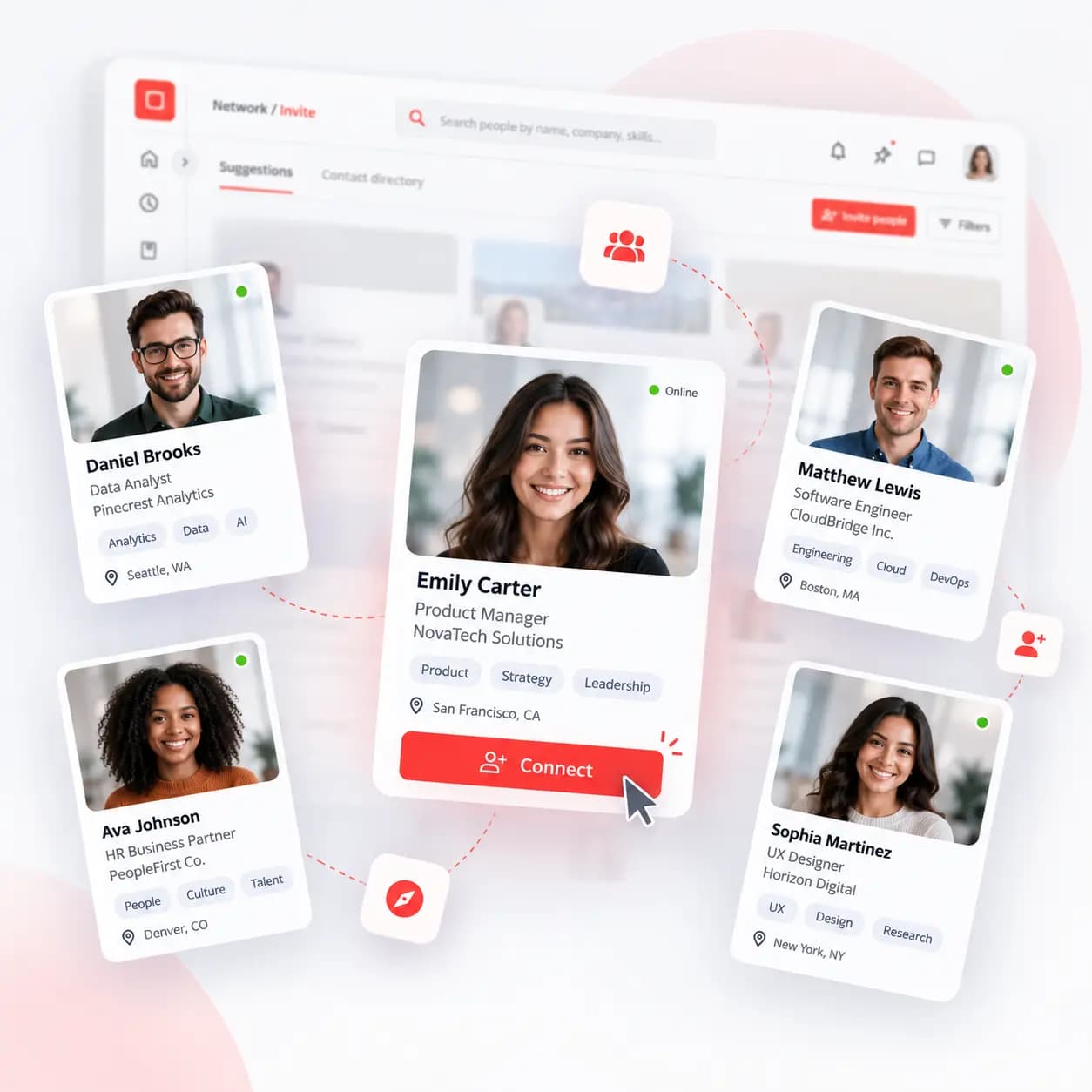 Build relationships beyond your team