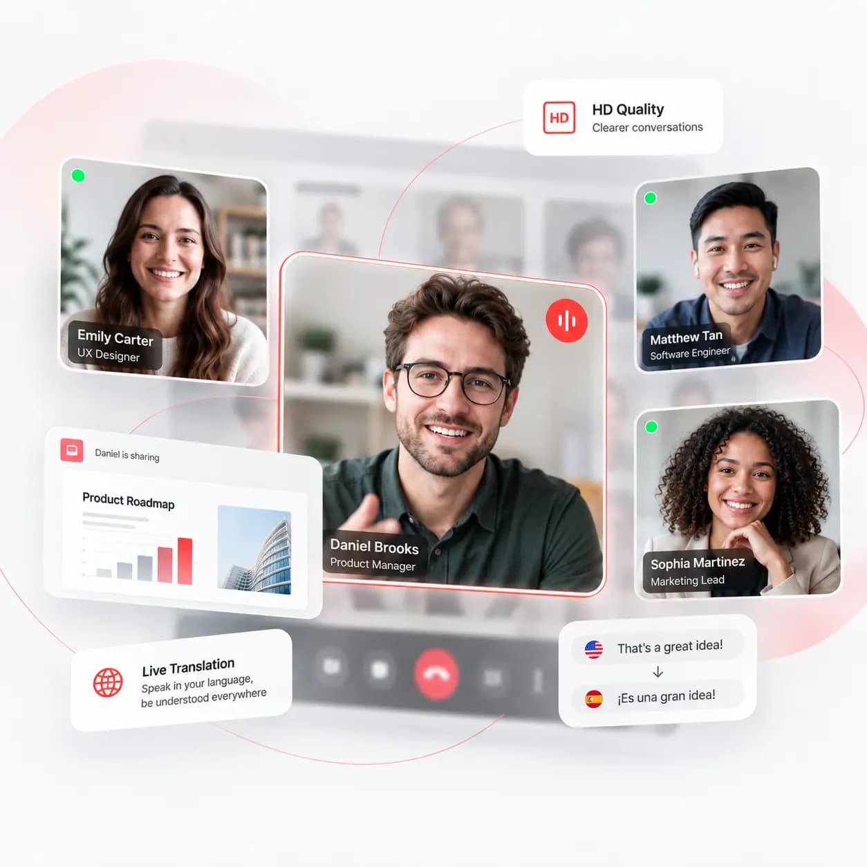 Connect face-to-face from anywhere