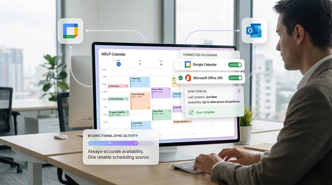 Connect Your Existing Calendars Seamlessly
